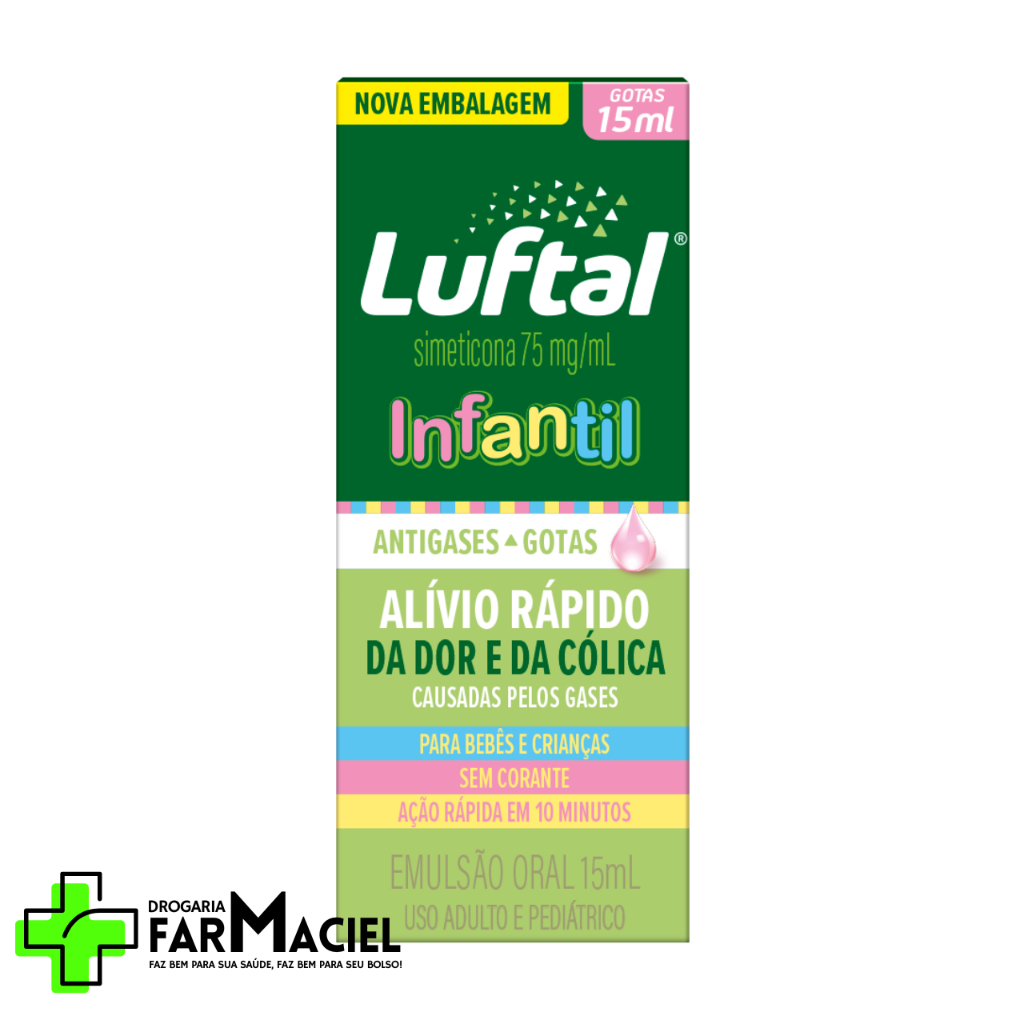 Luftal Infantil 15ml - Simeticona 75mg/ml