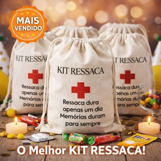 15 Kit Ressaca Personalizado Lembrancinha Casamento Formatura Aniversário – Saquinho Algodão Cru 9x12 Evento Festa em Oferta na Shopee