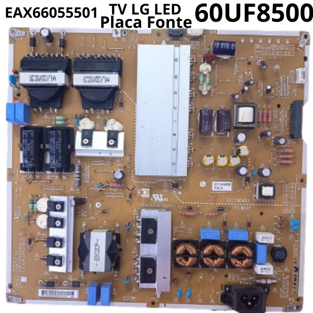 3096 Placa Fonte para tv LED LG Modelo: 60UF8500