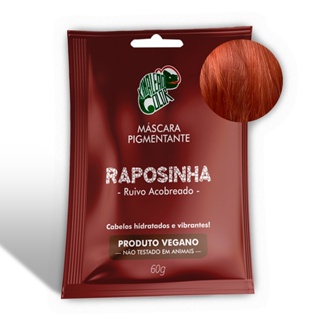 Máscara Pigmentante Kamaleão Color - Raposinha - Sachê 60g em Oferta na Shopee
