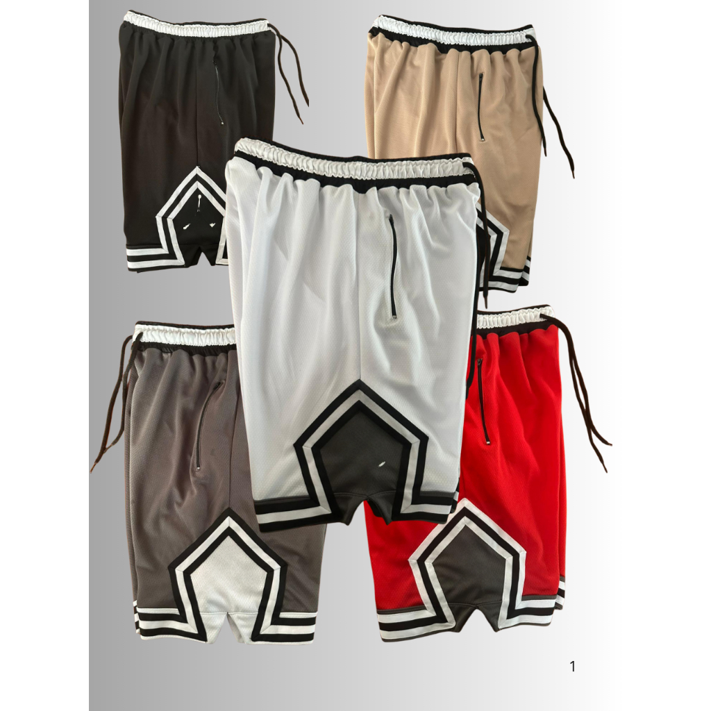 Shorts Masculino de Basquete com Tecido Dry Fit Respirável em Oferta na Shopee