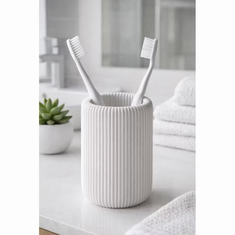 Porta Escovas Decorativo para Banheiro