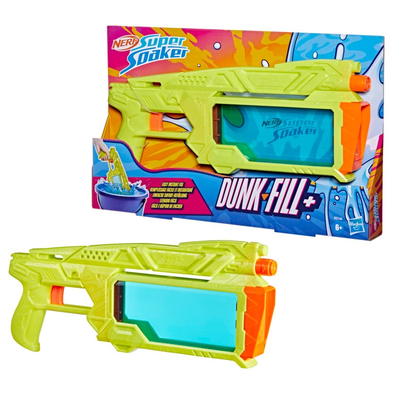 Lançador De Água Nerf Super Soaker Dunk Fill - Hasbro G2146
