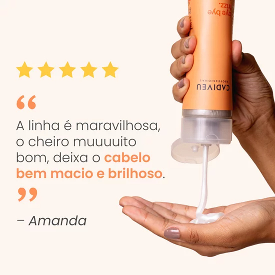Cadiveu Kit Bye Bye Frizz Shampoo 250ml + Máscara 200ml