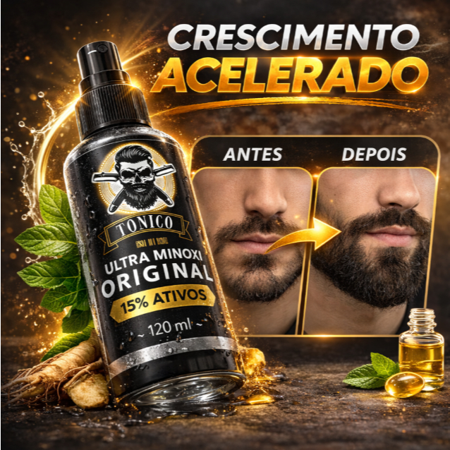 Tônico Capilar D’Lust Ultra 120ml Original Para Cabelo Barba Masculino Feminino Unissex em Oferta na Shopee