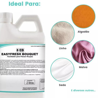 Facilitador Passar Roupa Professional Concentrado Easyfresh Bouquet Spartan 2 Litros