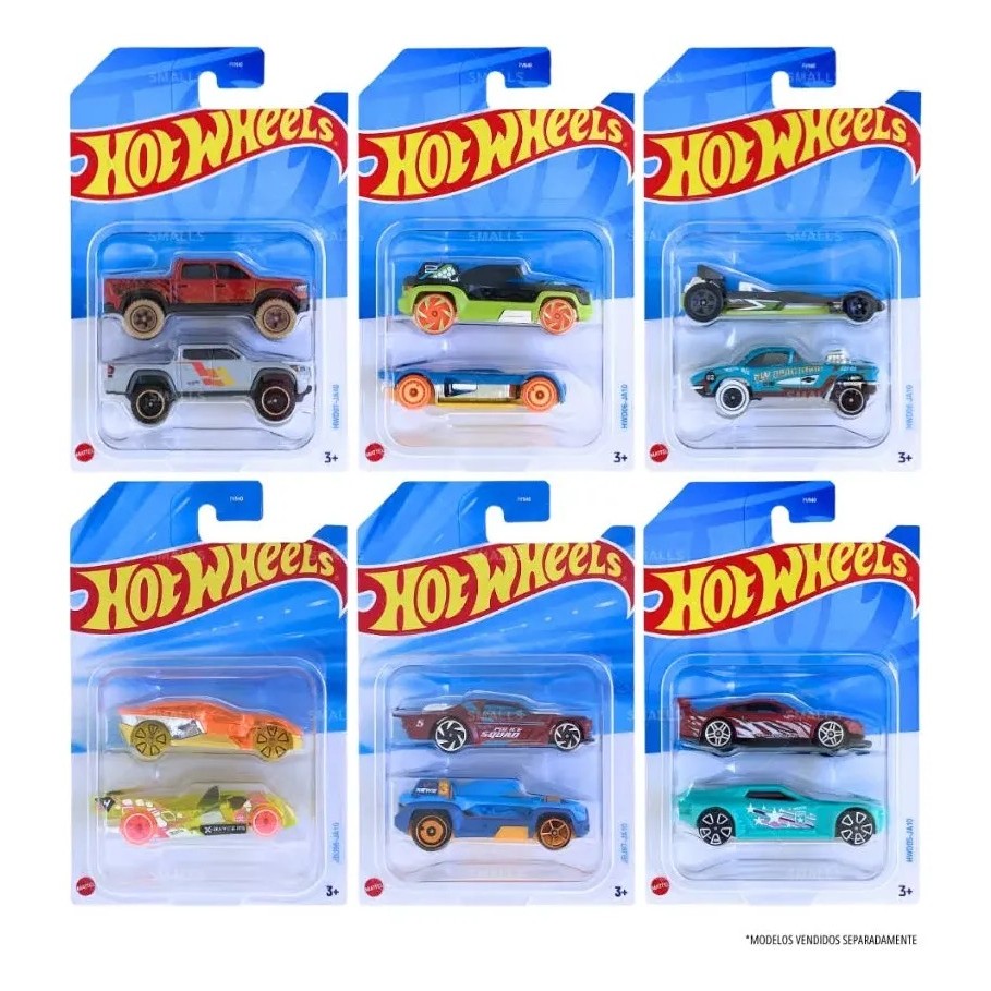 Hot Wheels Pacote Com 2 Carrinhos Sortidos - Mattel