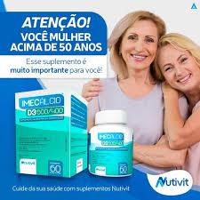 Imecálcio D3 Suplemento Cálcio 500mg + Vitamina D3 400 UI - 60 Comprimidos (Saúde Óssea)