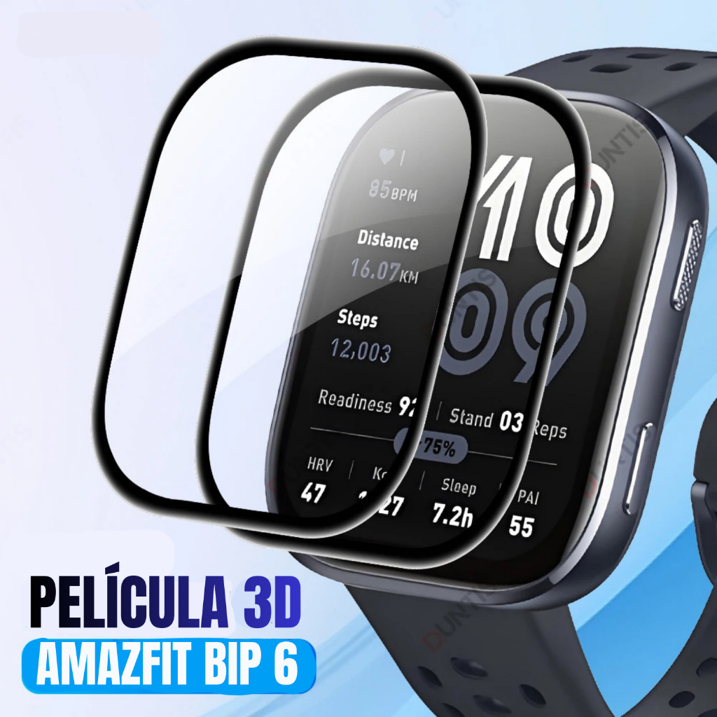 Película 3d Smartwatch para Amazfit Bip 6 em Oferta na Shopee
