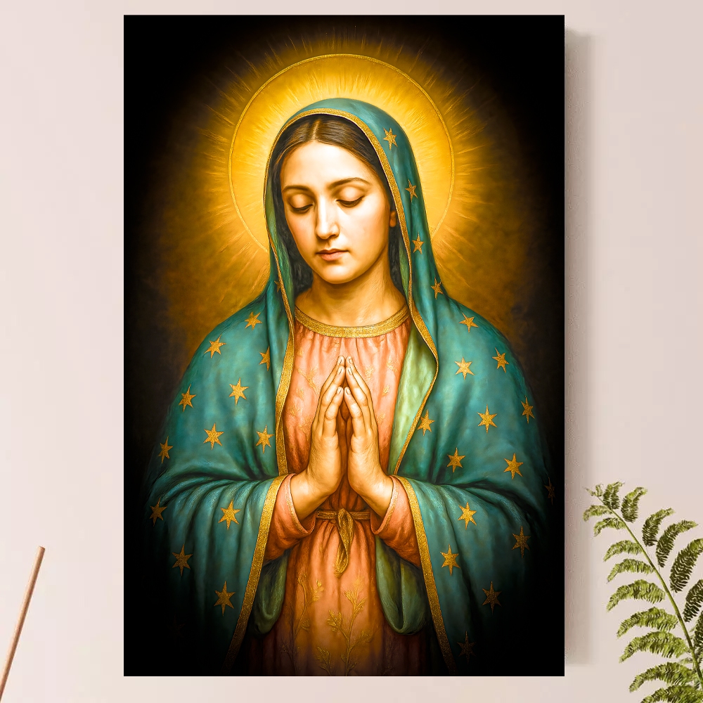 Placa Quadro Decorativo - Nossa Senhora Guadalupe