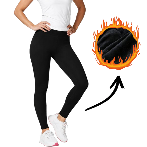 Calça Legging Térmica Infantil e Juvenil Quentinha Por Dentro Cintura Alta