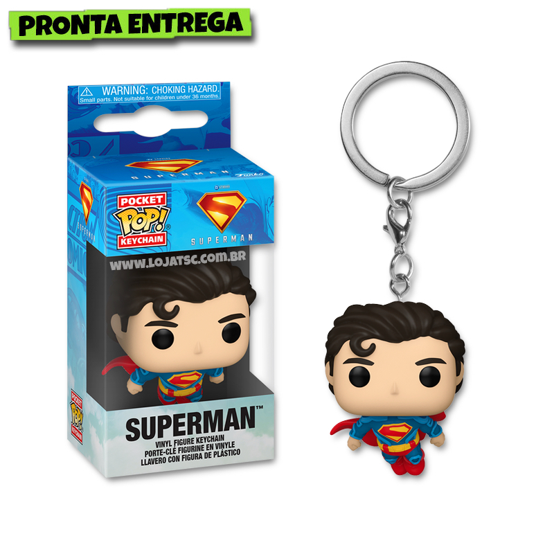 Funko Pop Chaveiro Superman 2025 - Superman
