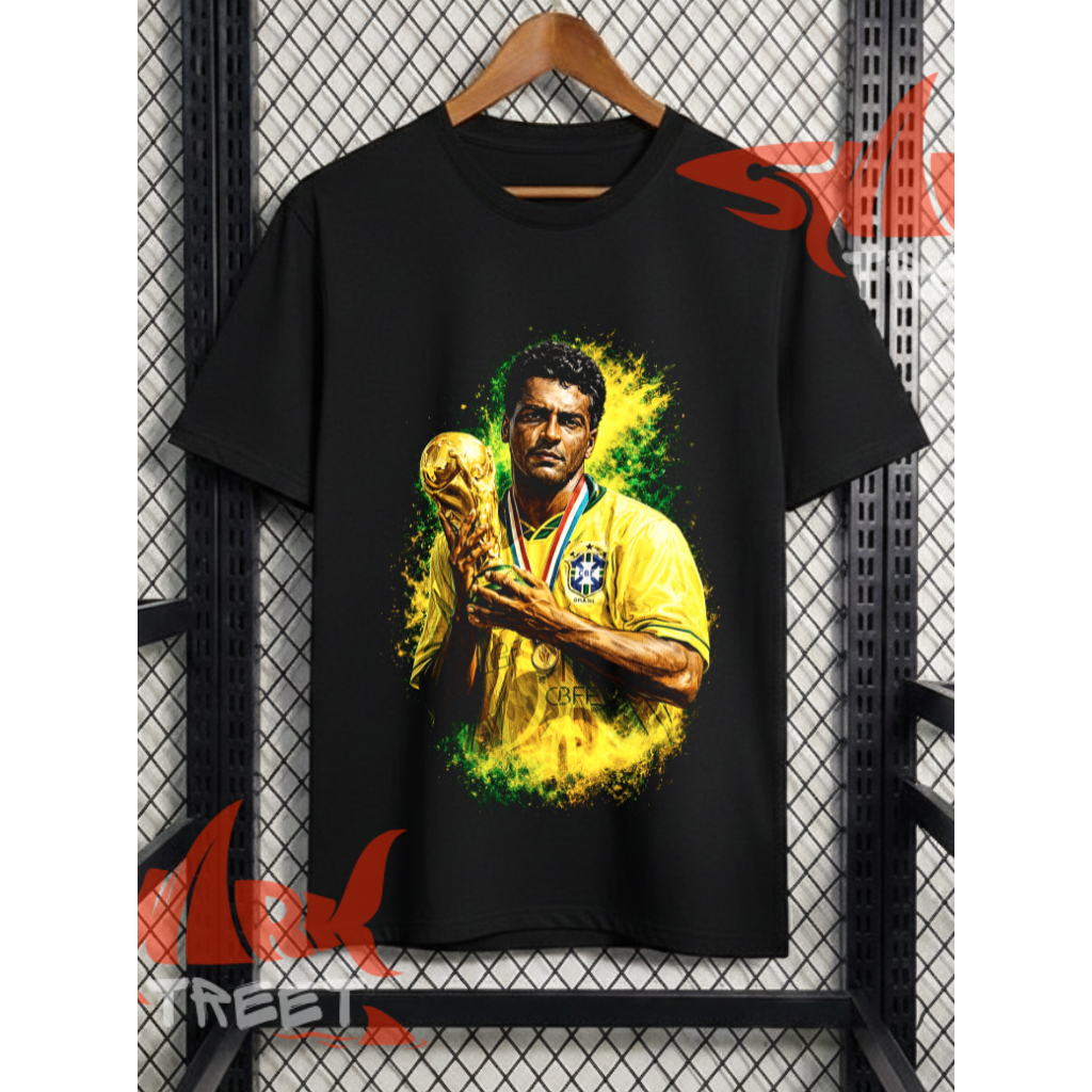 Camisa Streetwear Futebol Romario Atleta Seleção Brasileira Hexa Tecido Premium a Pronta Entrega!