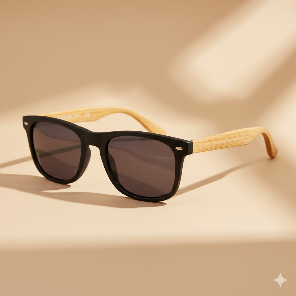 Óculos De Sol Madeira Bambu Masculino Feminino