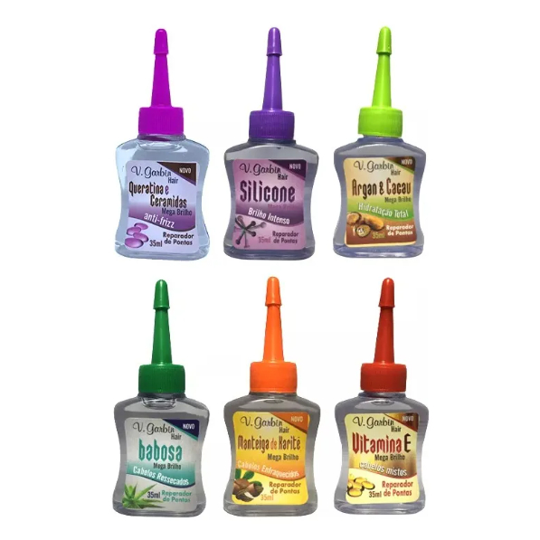 Kit C/6 Óleo Reparador de Pontas da Kyrav