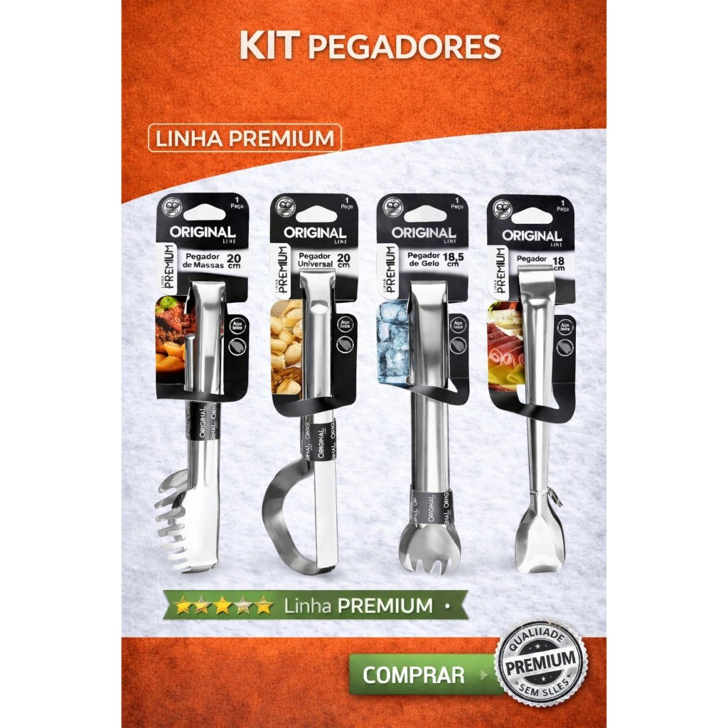 Kit Cozinha Pegador Salada / Gelo / Frios / Massas Promocao em Oferta na Shopee