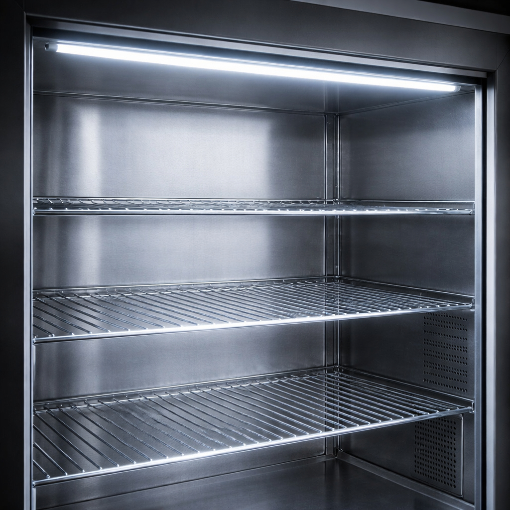 Barra LED Régua 72 Leds Ip67 Refrigerador Geladeira Cervejeira Freezer 50cm PROMOÇÃO 110V 220V 6000K