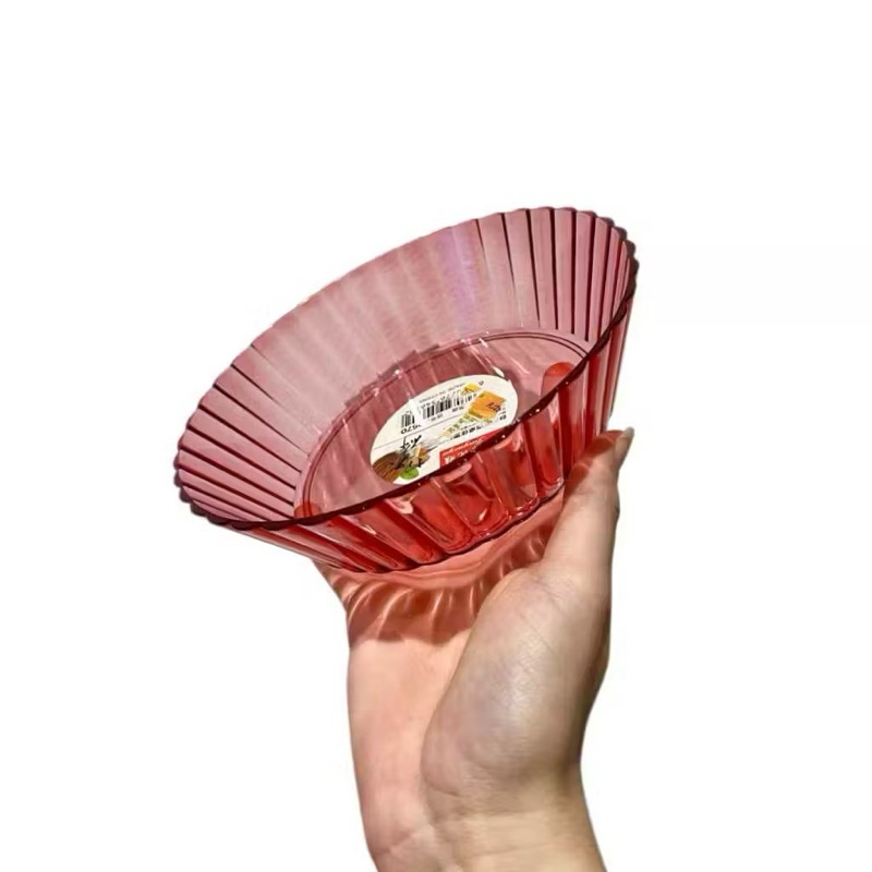 TIGELA ACRÍLICA | MATERIAL: PLÁSTICO GROSSO | UNIDADE | TAM.: 18X6CM | VERMELHA | CASA E DECORAÇÃO | CONDIMENTOS | PRATO