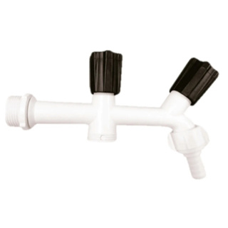 Torneira para Máquina de Lavar e Tanque ABS Branca Socel Resistente e Fácil Instalação em Oferta na Shopee