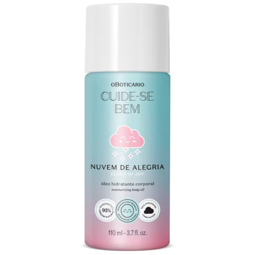Óleo Hidratante Corporal Cuide-se Bem Nuvem de Alegria 110ml