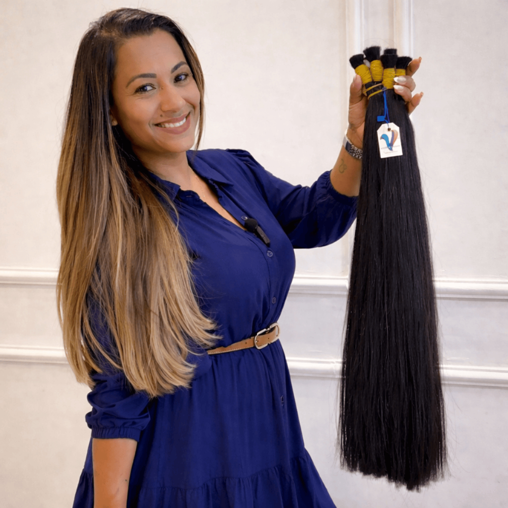 Cabelo Humano Super Double Vietnamita - Ponta Cheias.