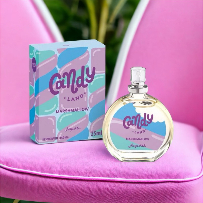 Perfume Candy Land Marshmellow Desodorante Colônia Jequiti - 25 ml