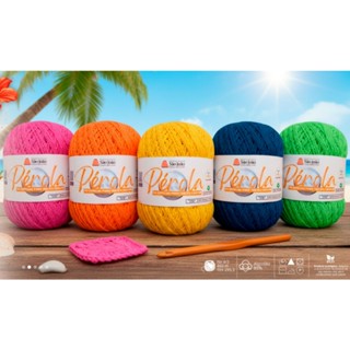 kit com 12 linhas Pérola, Informar as cores assim que fizer o pedido ou mandaremos sortidas. em Oferta na Shopee