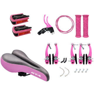 Kit Selim Freio V-brake Pedal maçaneta punho bike 20 24 26 em Oferta na Shopee