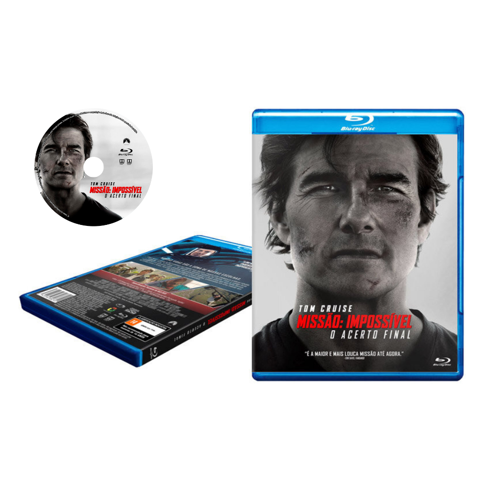 Blu-ray Missão Impossível: O Acerto Final (Reckoning) (2025) Dublado e Legendado