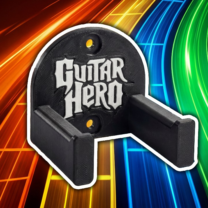 Suporte de parede para guitarra baixo violao Guitar Hero