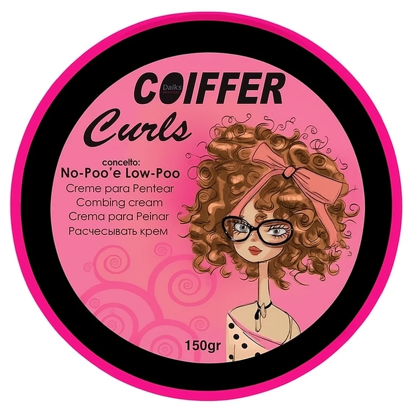 Creme De Pentear Curls Coiffer 150gr No-poo E Low-poo