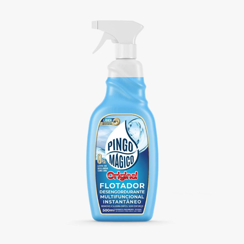 PINGO MÁGICO FLOTADOR ORIGINAL CONCENTRAÇÃO 100% 500ML Limpeza rápida em Oferta na Shopee
