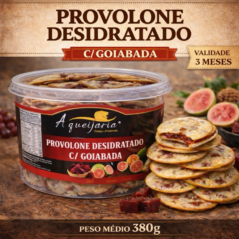 2 SABORES (TRADICIONAL + RECHEADO COM GOIABADA)