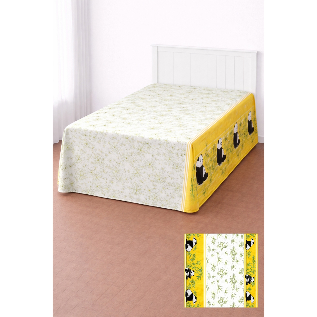 Cobre Leito Solteiro Estampado