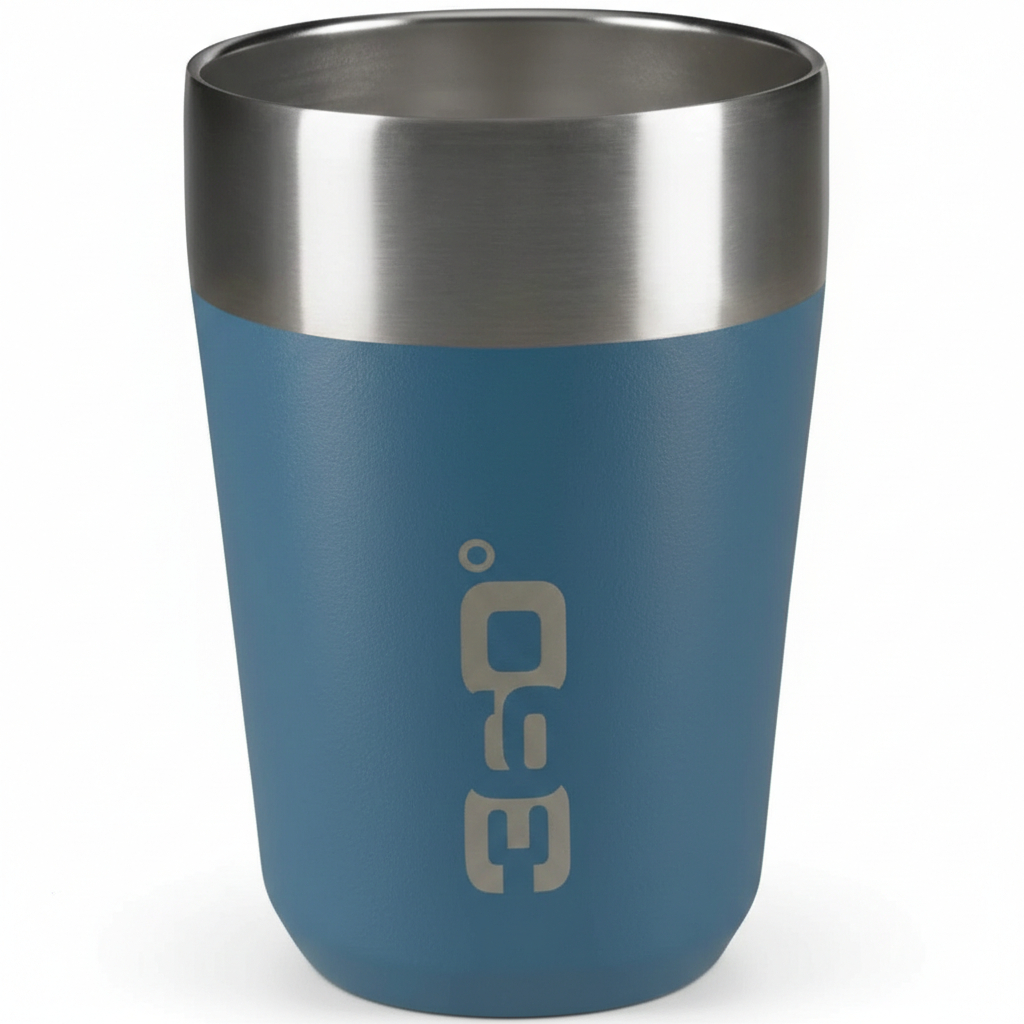 Copo Caneca Térmica 355ml Azul Nautika 809031-AZ Copo Térmico Mantém Gelado por Horas