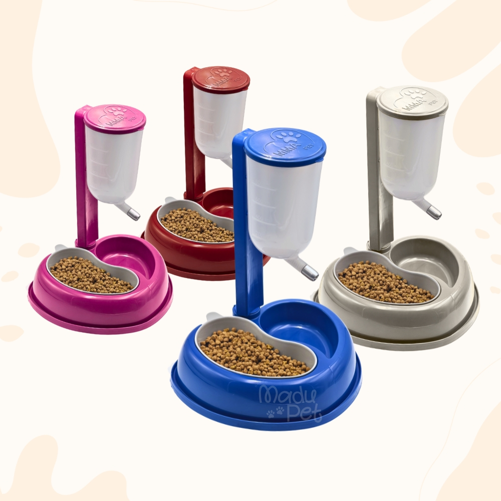 Bebedouro Automático Bilha Com Comedouro Anti Formiga Duplo Promoção Envio Imediato