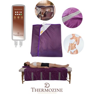 Manta Térmica Estética Corporal Classic Thermozine Corpo inteiro Padrão 1,50 x 1,30 MT COM INFRAVERMELHO BIVOTS em Oferta na Shopee