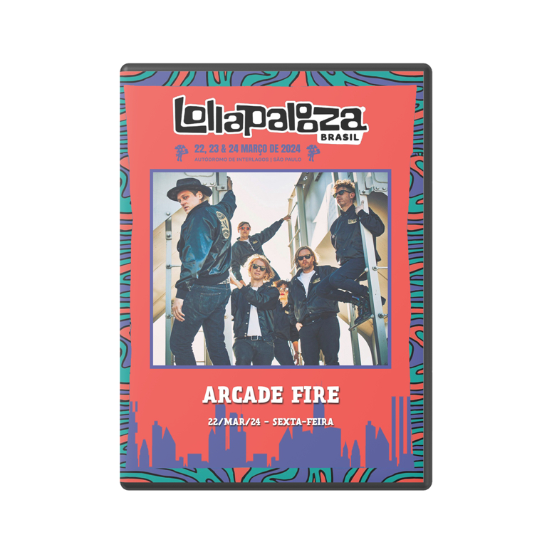 Arcade Fire DVD Lollapalooza Brasil 2024