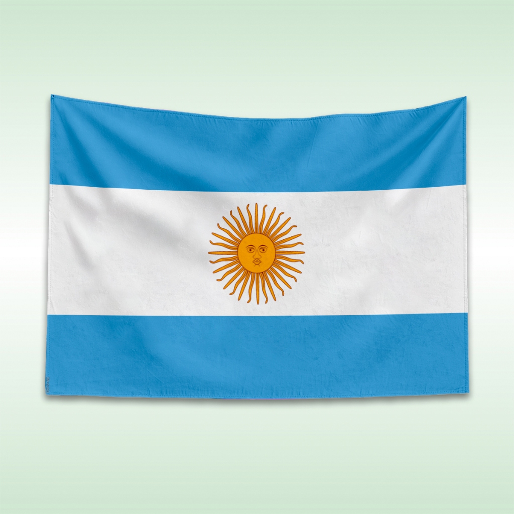 Bandeira da Argentina Grande e Média Copa do Mundo 2026 Bandeira Melhores Seleções Países da Copa Festiva Comemorativa