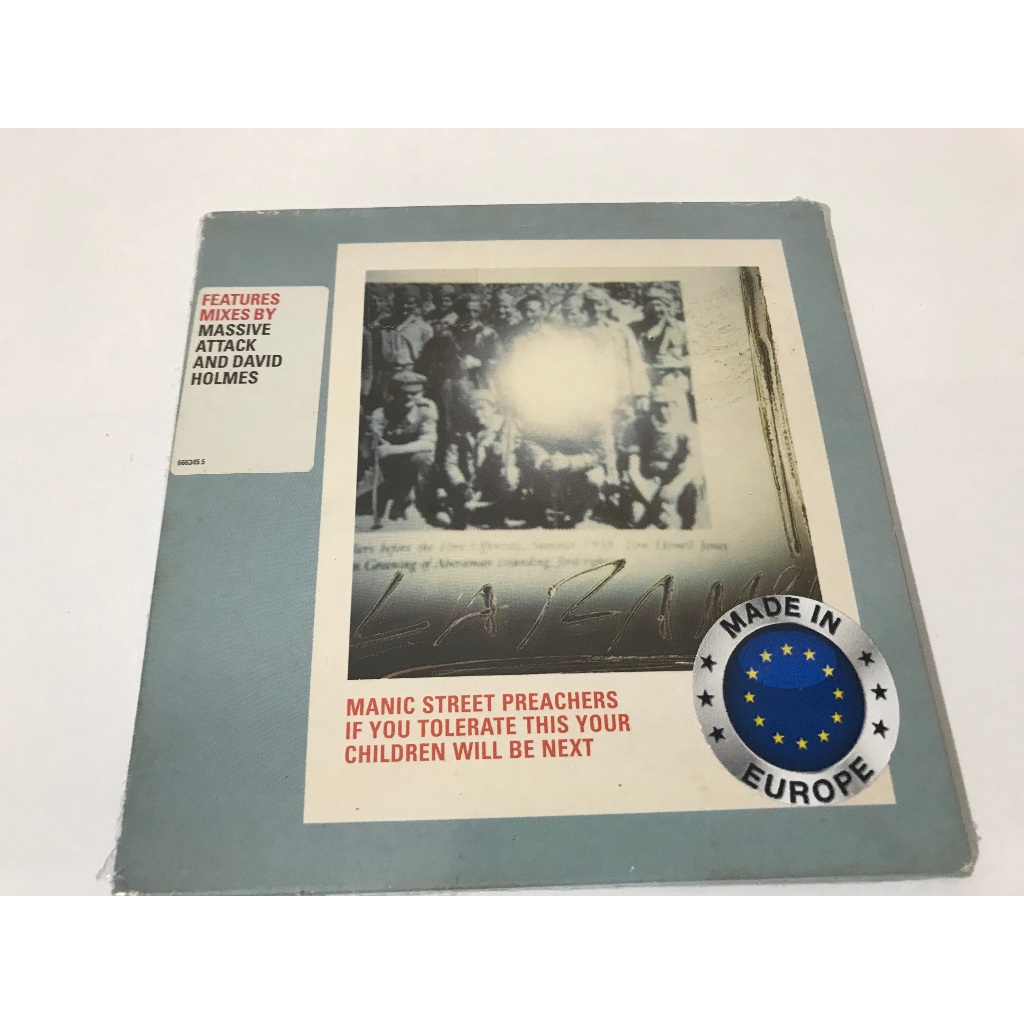 Manic Street Preachers - If You Tolerate This Your Children Will CD IMPORTADO SINGLE Lacrado