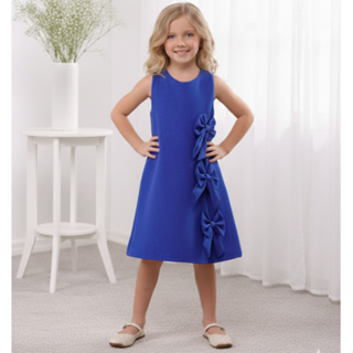 Vestido De Menina Infantil Feminino Juvenil Casual Igreja Festa Rodado Formatura Casamento Batizado em Oferta na Shopee