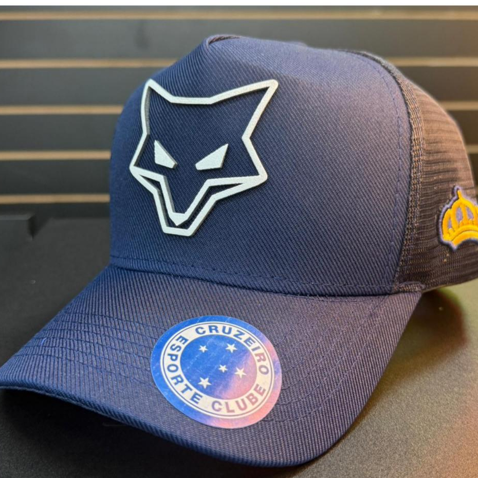 BONÉ TIME CRUZEIRO ABA CURVA MODELOS PREMIUM REGULAGEM AJUSTAVEL --Boné Cruzeiro Aba Curva Unissex Premium – Regulagem