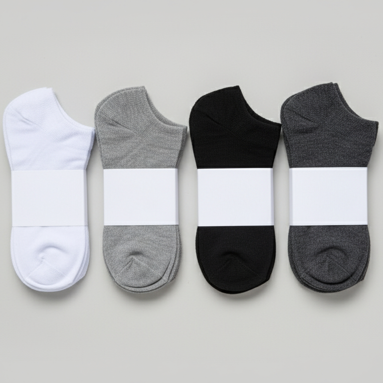 Kit 3 a 18 pares de Meias Soquete Cano Curto Unissex Feminino Masculino em Oferta na Shopee