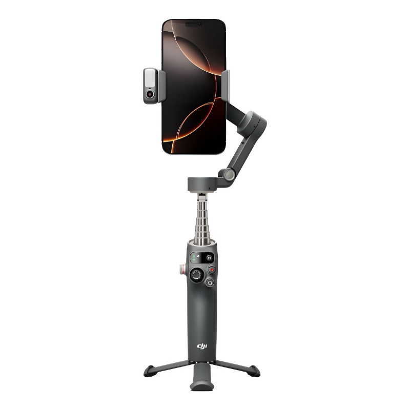 DJI Osmo Mobile 8 Original Gimbal Estabilizador para Celular com Tripé e Módulo Multifuncional