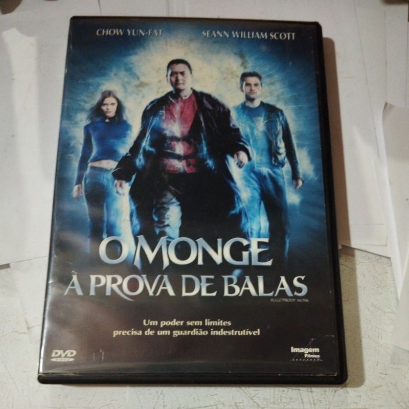 DVD O Monge a Prova de Balas- Original - Chow Yun-Fat