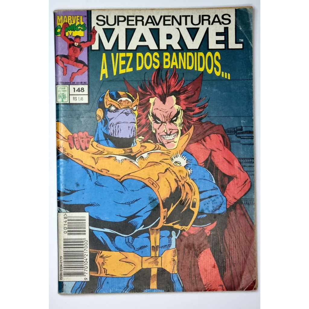 HQs Nacionais -  Formatinho - Superaventuras Marvel (1982)