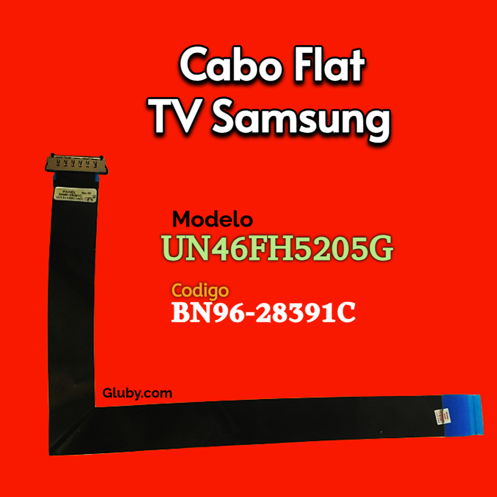CABO FLAT TV SAMSUNG MODELO UN46FH5205G CODIGO BN96-28391C