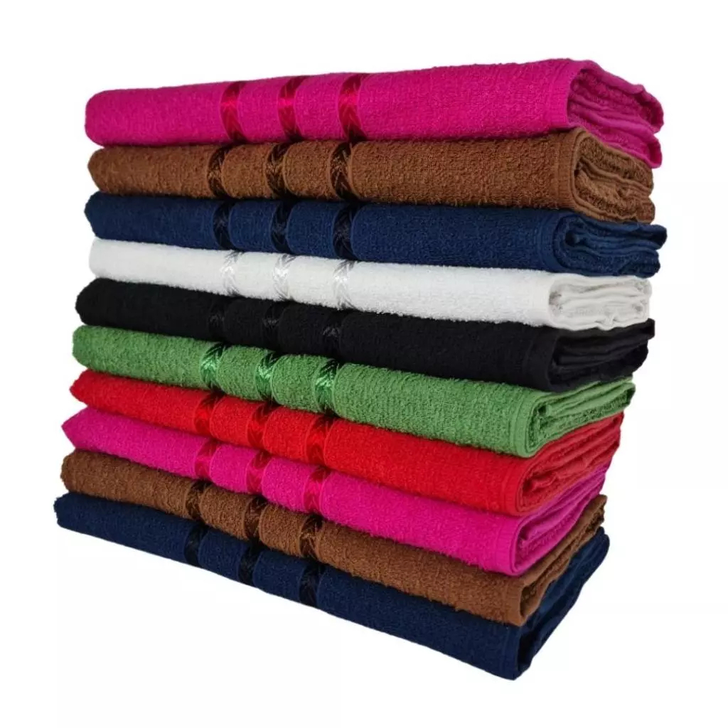 Kit 3 Toalha de Rosto Valência 100% Algodão 45x65cm Alta Absorção + Custo Benefício