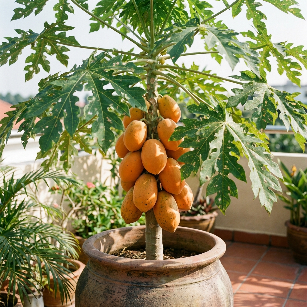 Pacote Sementes de Mamão Mel para Vaso – Produza em Casa em Oferta na Shopee