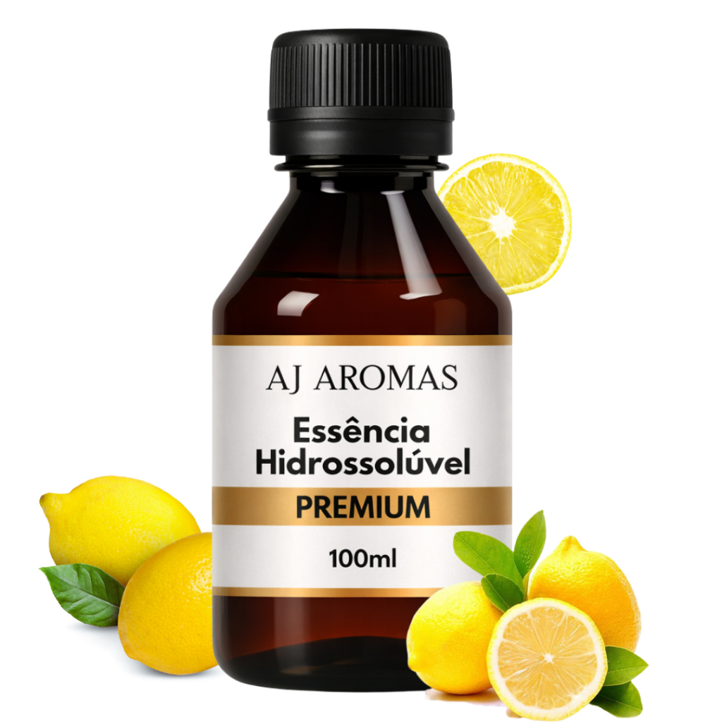Essência Limão Siciliano Hidrossolúvel Aromatizador Difusor Saboaria Home Spray
